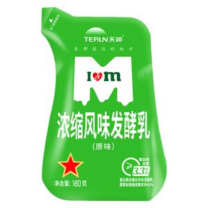 天润酸奶新疆酸牛奶经典原味网红浓缩风味营养低温奶180*12袋整箱
