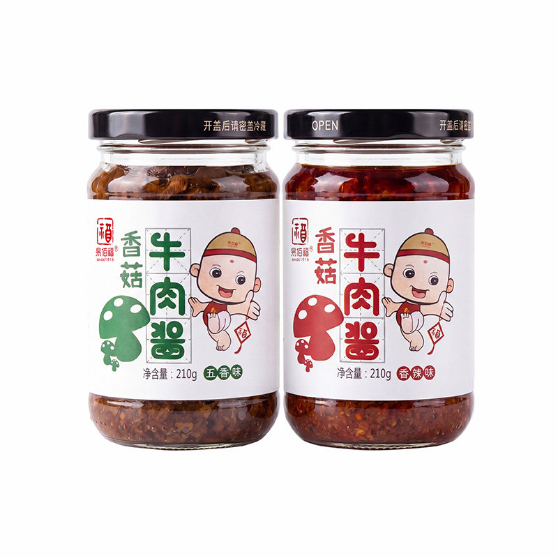 易佰福香菇牛肉酱清真牛肉酱