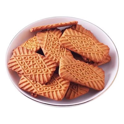 焦糖饼干酥性早餐零食休闲饼干咖啡伴侣装饰蛋糕解馋旗舰店