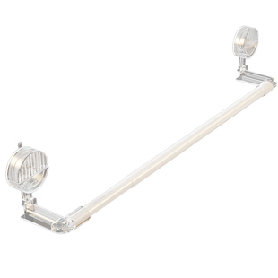 吸盘晾衣架阳台伸缩晾衣神器家用凉晒杆免打孔晒衣杆子飘窗室内外