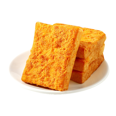 布鲁托松松焗吐司肉松面包早餐饱腹代餐办公室点心充饥休闲零食