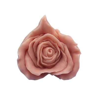 琳琳硅胶模具立体花蜡烛模