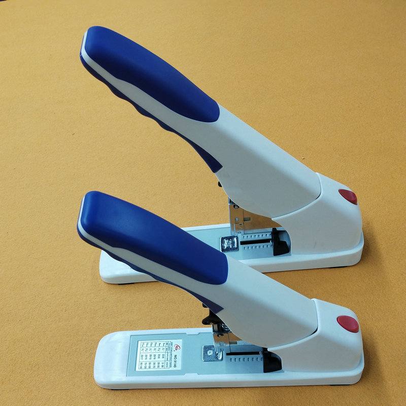 办公用品助生订书机大号钉书机文具器批发办公订书金属盒彩