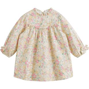 【打折】马克珍妮 女童秋日花园纯棉连衣裙 儿童裙子春装231786