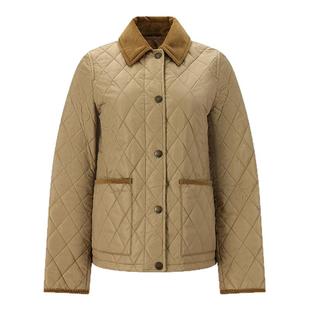 BURBERRY博柏利 女士修身版薄款绗缝棉服夹棉夹克外套 81075111