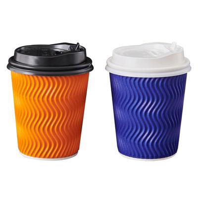 瓦楞杯加厚防烫家用热饮水杯