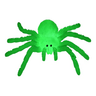 软胶仿真夜光蜘蛛玉色超亮儿童认知过家家玩具发光假昆虫动物模型