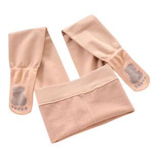 女童加厚连裤袜肤色舞蹈袜儿童打底裤袜春秋薄绒光腿神器薄绒丝袜