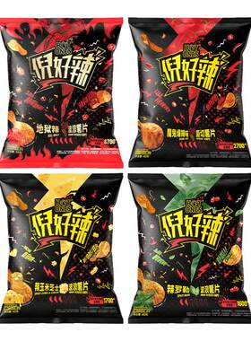 HotOnes倪好辣混合装辣味薯片