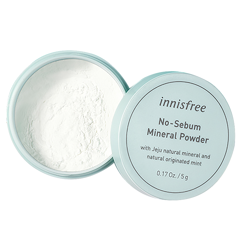 innisfree/悦诗风吟控油矿物质散粉5g蜜粉定妆轻盈无妆 小巧便携