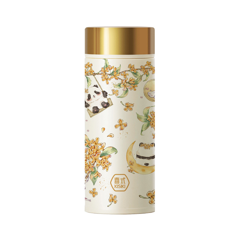 喜式迷你陶瓷涂层保温杯