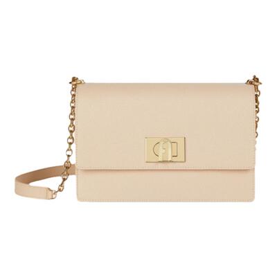 【礼物】FURLA芙拉1927女士小号牛皮单肩斜挎链条包小方包