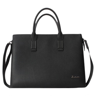 男士2023新款商务公文包单肩斜跨包真皮大容量手提包休闲电脑包