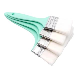 乳胶漆刷子水丝刷水性羊毛刷塑柄刷软毛刷烘焙墙面4寸油漆无痕刷