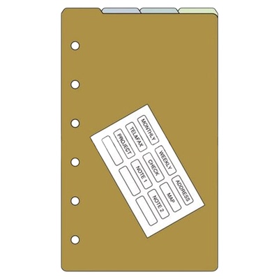 Davinci达芬奇手帐活页替芯配件