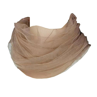 糖果色女士小围脖套头防晒护颈纱巾夏季薄款装饰遮颈纹百搭脖子套