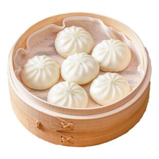 【连福记】1.6斤约45个荠菜鸡蛋杭州风味小笼包早餐蒸食品素包子