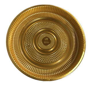 大号圆形500克1000克月饼发糕托盘1斤2斤5斤装大礼饼内托年糕托盘