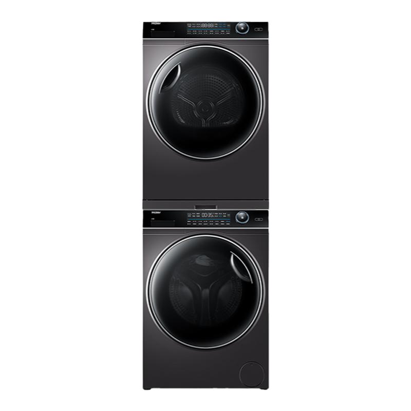 Haier/海尔 XQG100-BD14176LU1+HBNS100-FQ176U1洗烘套装