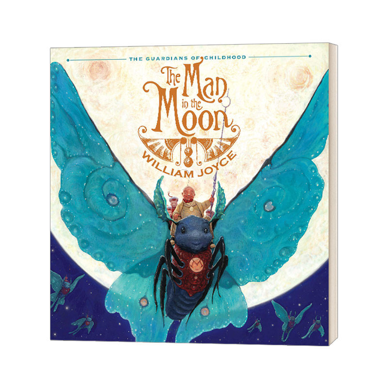 英文原版 The Man in the Moon 守护者联盟 月亮上的人 英文版 进口英语原版书籍