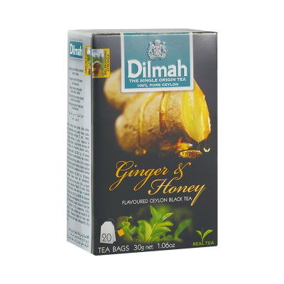 Dilmah迪尔玛蜂蜜生姜红茶包20袋