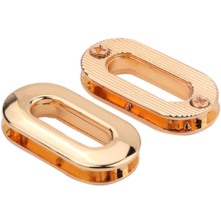 包包扣配件椭圆扣子气眼螺丝扣金属扣子衣服卡扣装饰空心气孔纽扣