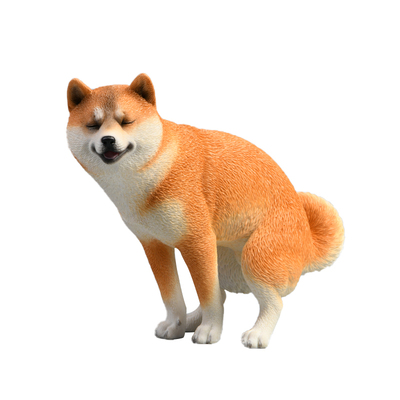 沙雕JXK树脂柴犬搞笑摆件手办