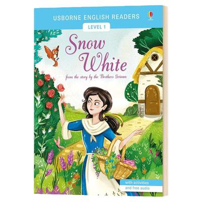 Snow White Level 1 分级阅读1 白雪公主 英文原版 儿童故事绘本 Usborne English Readers 尤斯伯恩图书 英文版 进口书