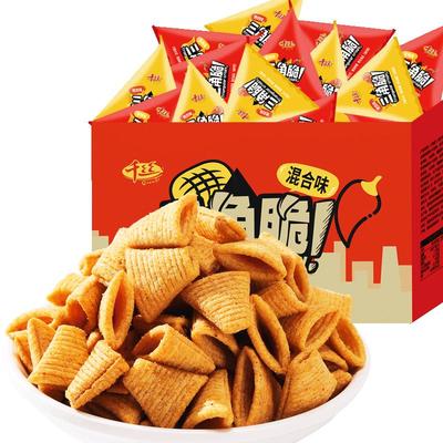 千丝尖角零食妙角三角脆香辣小吃休闲食品商超火锅店同款年货宿舍