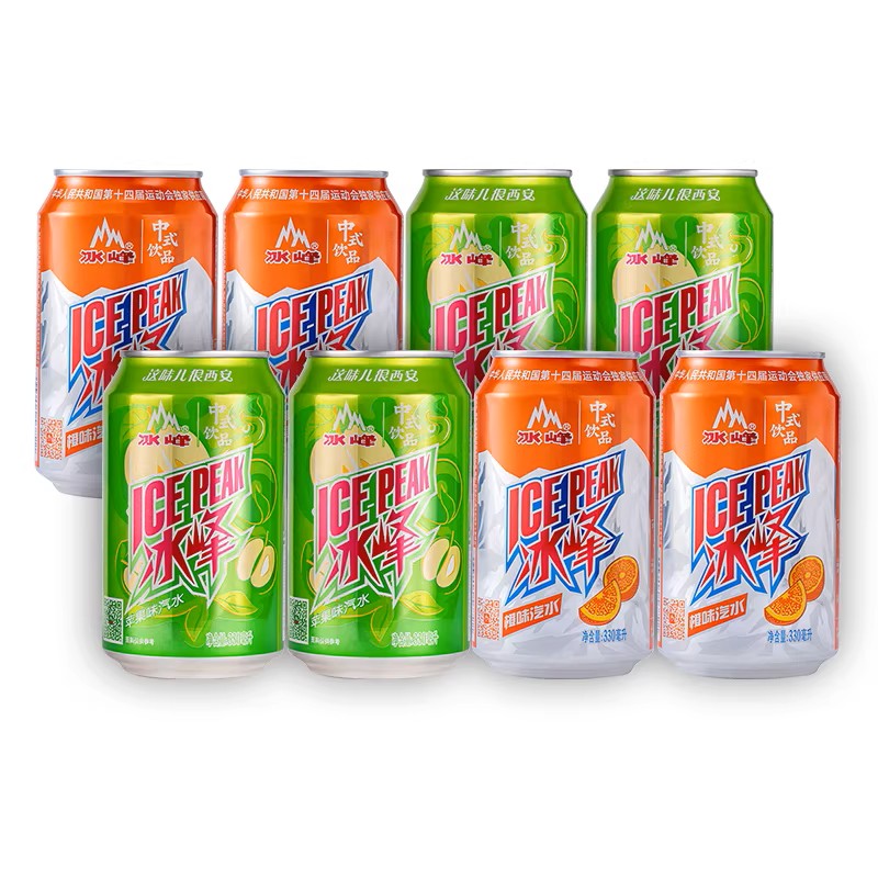 冰峰经典果味汽水组合