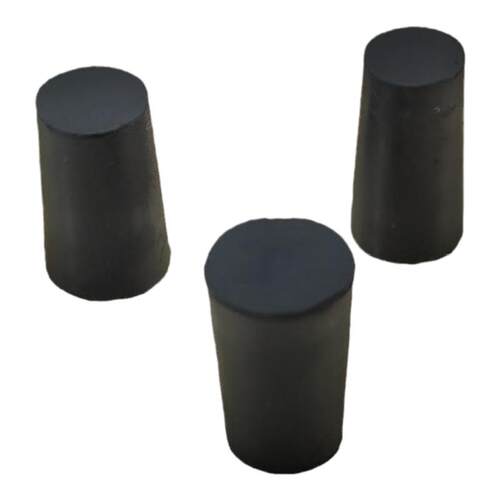 实心密封锥形橡胶塞螺纹孔塞试管塞水管塞闷头电镀喷漆盲孔橡皮塞