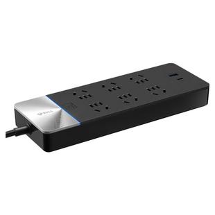 公牛插座可爬墙防浪涌插排多功能转换器抗电涌防雷过载保护插线板