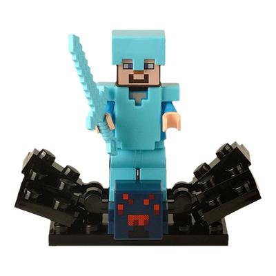 我的世界积木人仔全套男孩子玩具