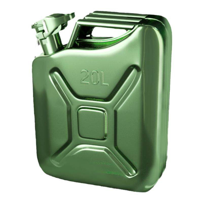 加厚美式铁油桶汽油桶5L10升20升柴油加油桶铁桶摩托汽车备用油箱