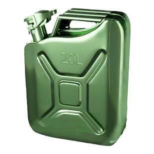 加厚美式铁油桶汽油桶5L10升20升柴油加油桶铁桶摩托汽车备用油箱