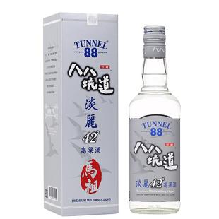 【2017年老酒】八八坑道马祖淡丽 42度清香型白酒600ml台湾高粱酒