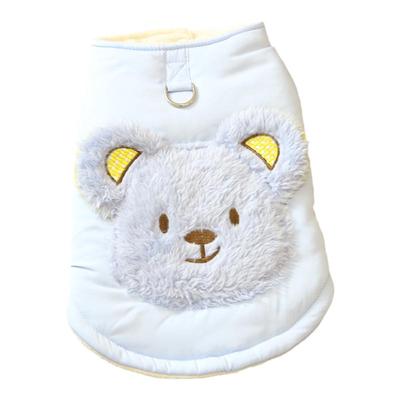 泡品小狗衣服冬季立体熊加厚棉衣