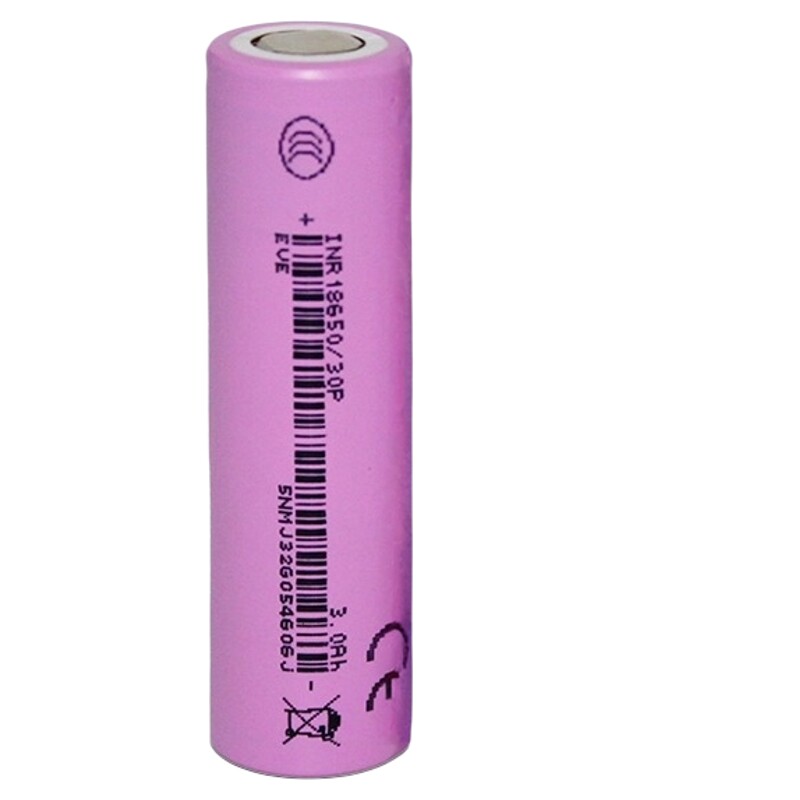 亿纬18650锂电池30P动力电芯大容量3000mAh10C大功率电动工具电池