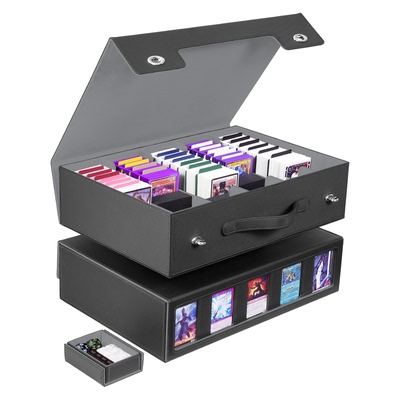 ptcg宝可梦卡盒五排手提开窗卡盒