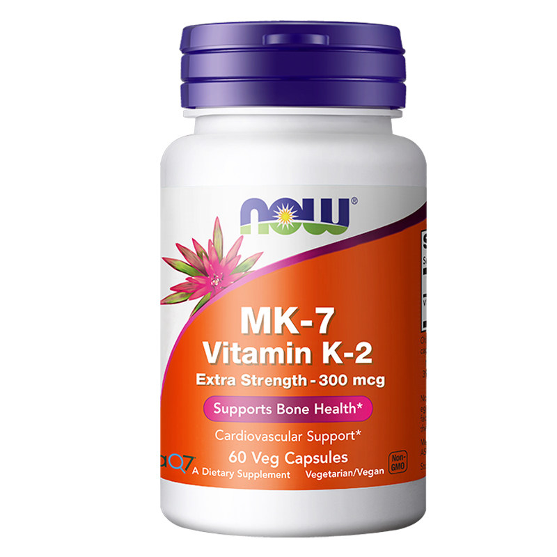 NOW维生素K2全反式300mcg骨密度K
