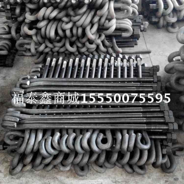 塔机地脚螺栓 M33*1400 套/16条 Q235 塔吊基础螺丝 16根/套,五金/工具,螺栓,淘宝优惠券,粉丝福利购,淘宝优惠卷