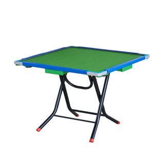 手搓麻将桌家用折叠手动四方桌掼蛋棋牌桌轻便麻将台厂家直销