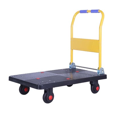 四轮折叠便携家用平板车
