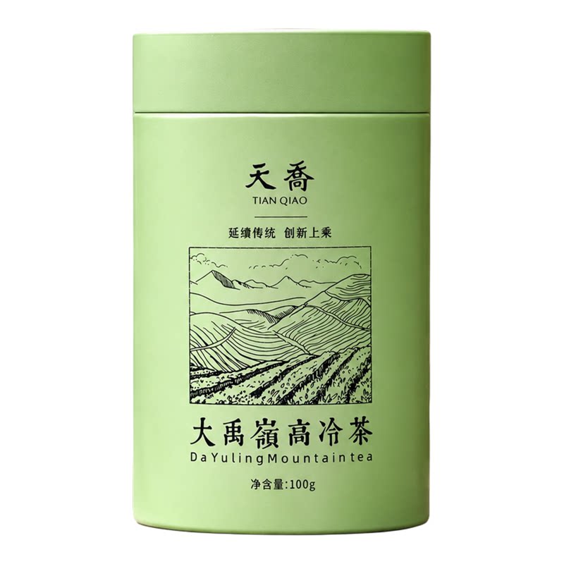 天乔大禹岭茶进口高冷茶台湾高山茶可冷泡乌龙茶花果清香型礼盒装
