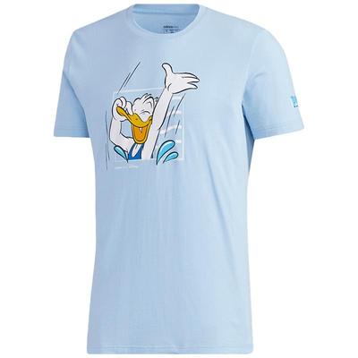 Adidas/阿迪达斯正品当季新款唐老鸭T恤休闲圆领短袖GJ5643