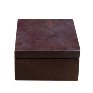 国家非遗肇庆端砚宋坑斗方多尺寸墨海端砚盛墨量大书画皆宜带石盖