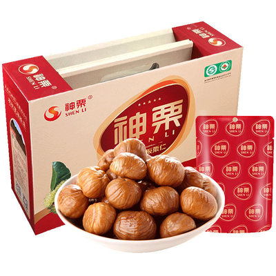 神栗有机板栗仁礼盒1000g