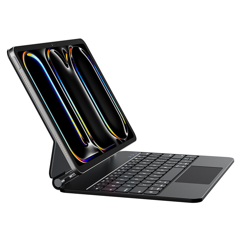 2025款妙控键盘适用苹果iPadpro13蓝牙智能air6悬浮磁吸12.9英寸ipad10/11代保护套平板M5一体式