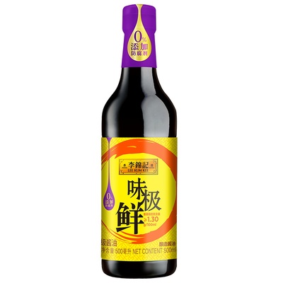 李锦记味极鲜500ml特级酱油