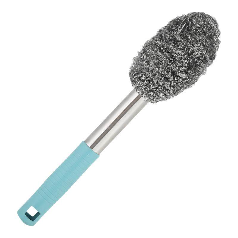 带柄钢丝球刷子长杆洗锅不生锈